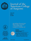 JOURNAL OF THE AMERICAN COLLEGE OF SURGEONS杂志封面